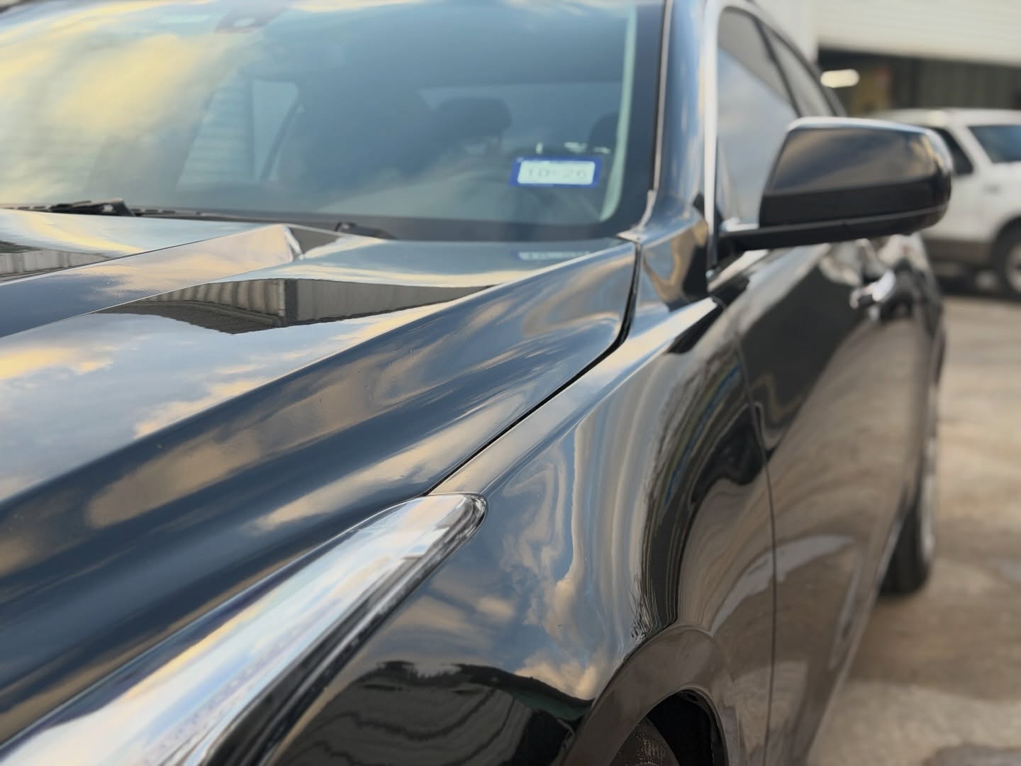 Cadillac — Full Paint & Body Repair — Fresh Paint Houston TX
