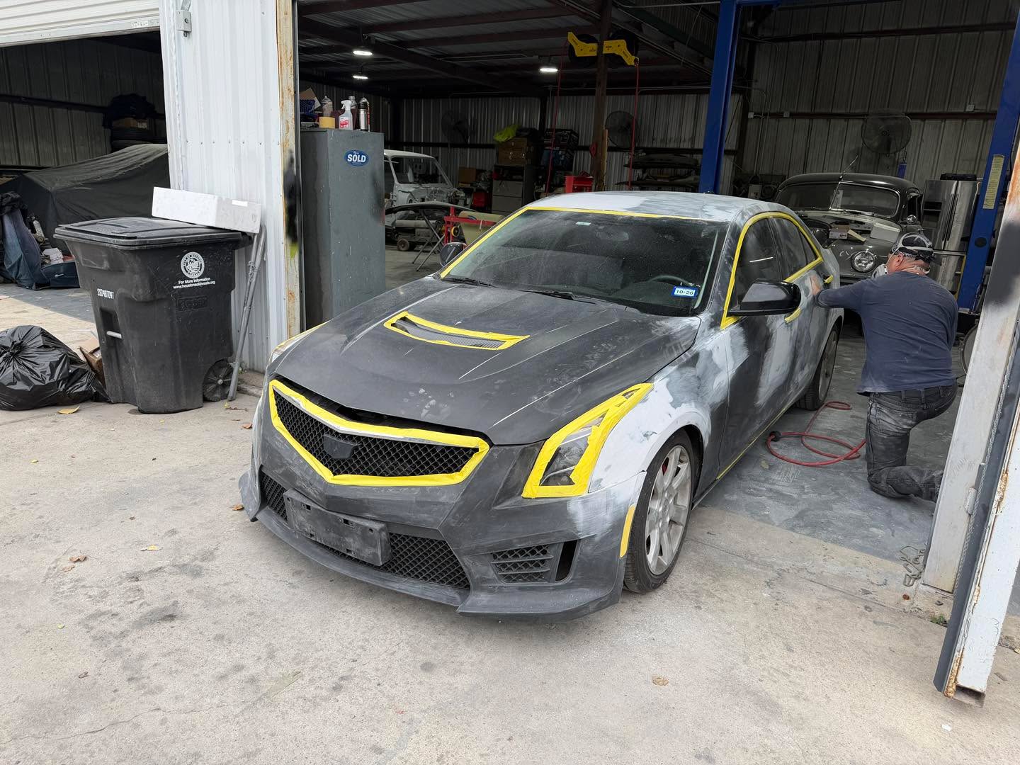 Cadillac — Full Paint & Body Repair in Houston TX — photo 10 of 16, Fresh Paint Houston TX