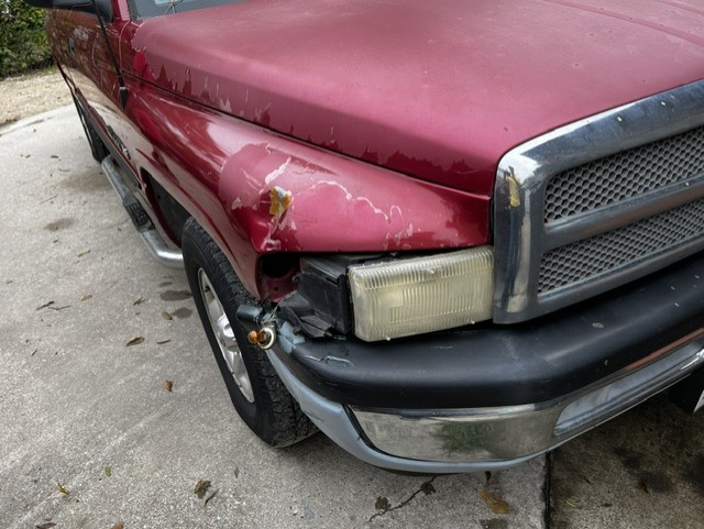 Collision repair in progress — Houston TX auto body shop
