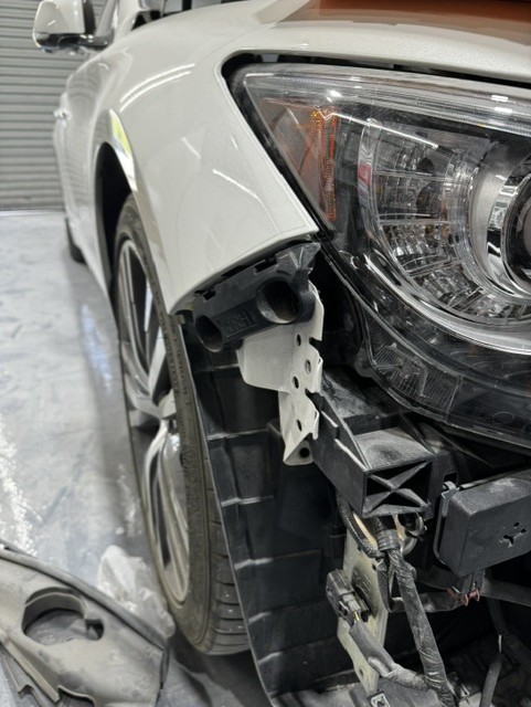 Before and after collision repair — Fresh Paint Auto Spring TX