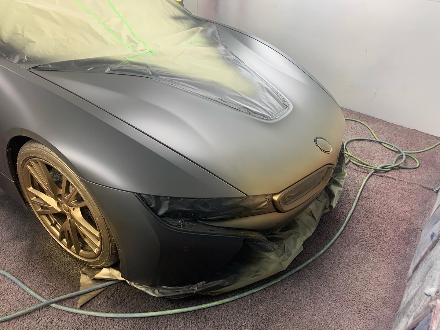 BMW full paint restoration Houston TX — project photo 7 of 18