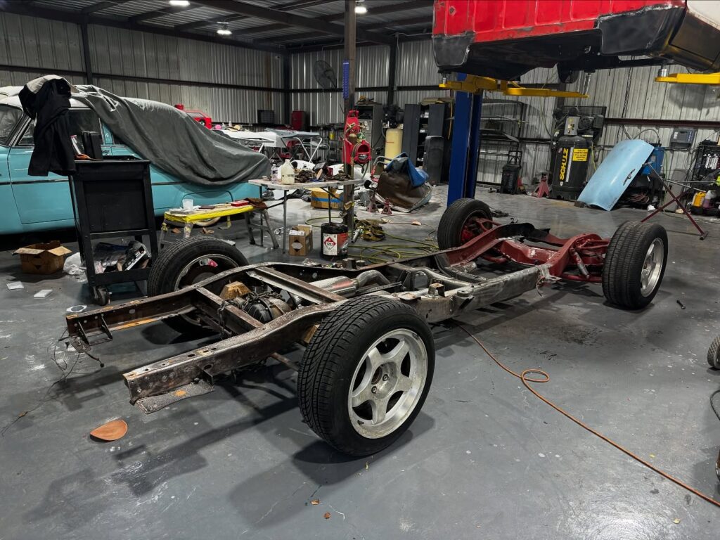 Chassis and Frame Work on Classic Car — Fresh Paint Auto Restoration Houston, Texas