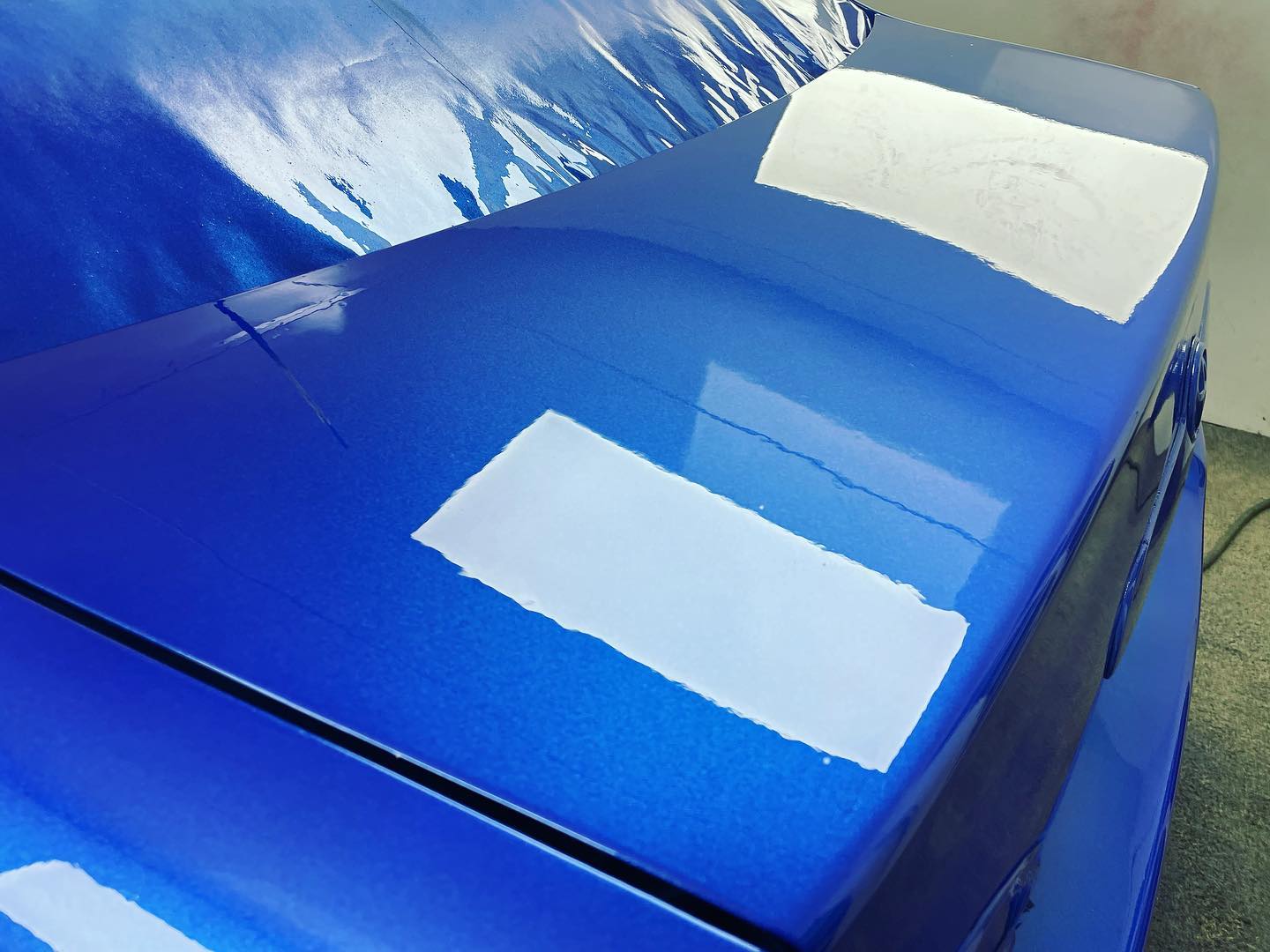 Blue Toyota — Paint Correction — Fresh Paint Houston TX