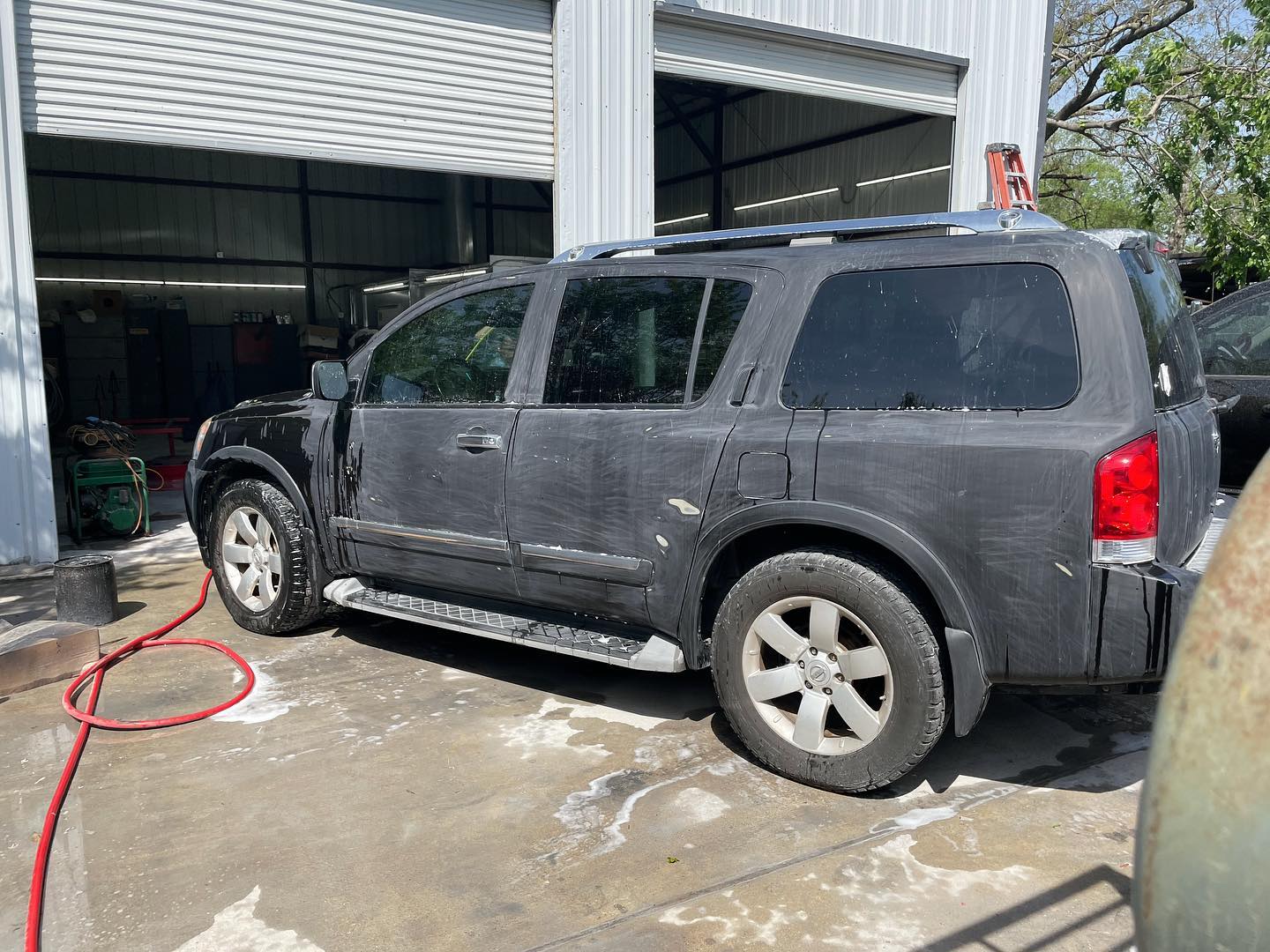 Nissan Armada — Full Paint Correction in Houston TX — photo 4 of 24, Fresh Paint Houston TX