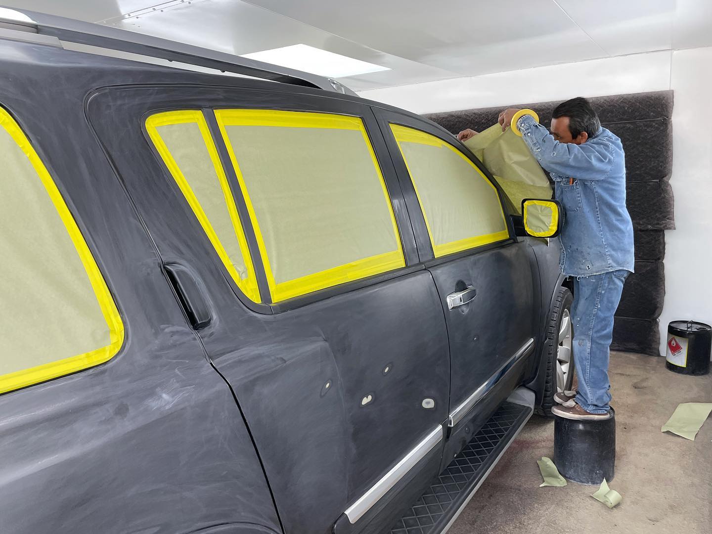 Nissan Armada — Full Paint Correction in Houston TX — photo 7 of 24, Fresh Paint Houston TX
