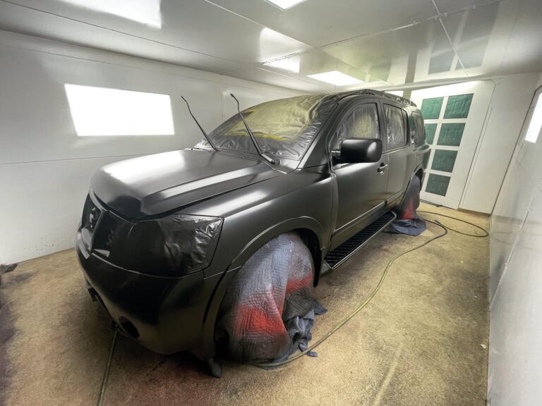 Paint Correction Nissan Armada 17 | Fresh Paint Auto Restoration Houston, Texas