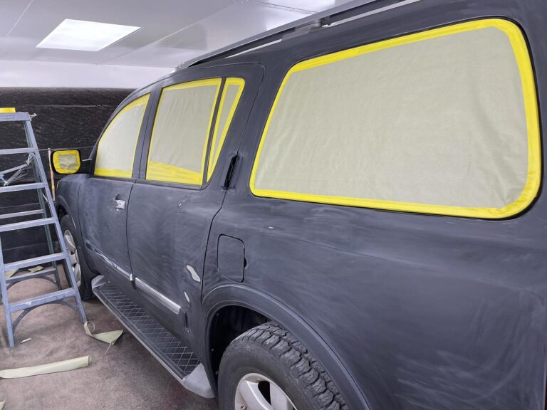 Paint Correction Nissan Armada 18 | Fresh Paint Auto Restoration Houston, Texas