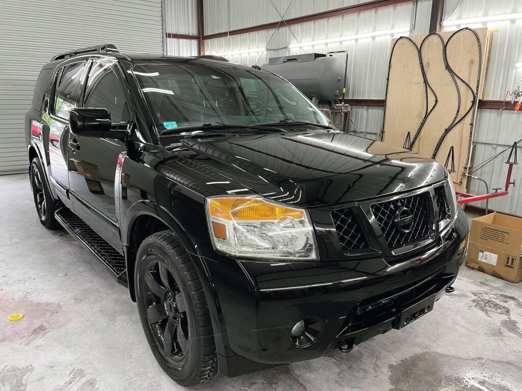 Paint Correction Nissan Armada 19 | Fresh Paint Auto Restoration Houston, Texas