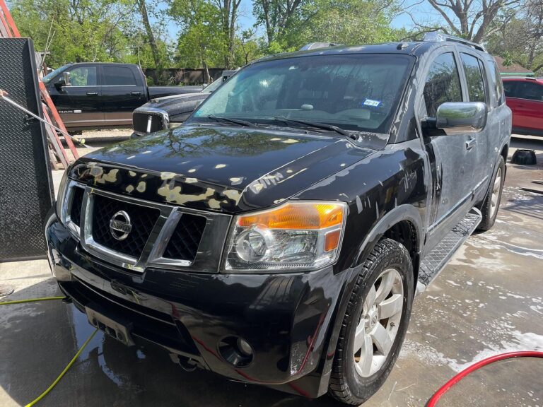Paint Correction Nissan Armada 24 | Fresh Paint Auto Restoration Houston, Texas