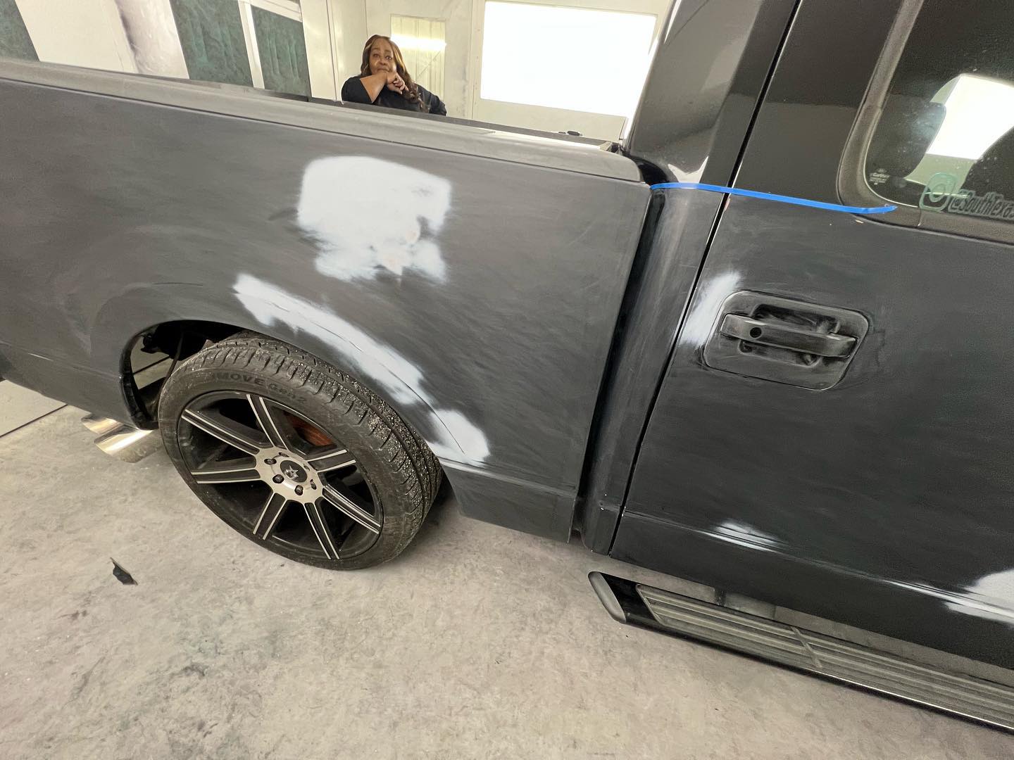 Purple Ford — Dark Color Correction — Fresh Paint Houston TX