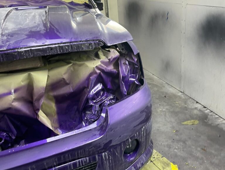 Paint Correction Purple Ford 02 | Fresh Paint Auto Restoration Houston, Texas
