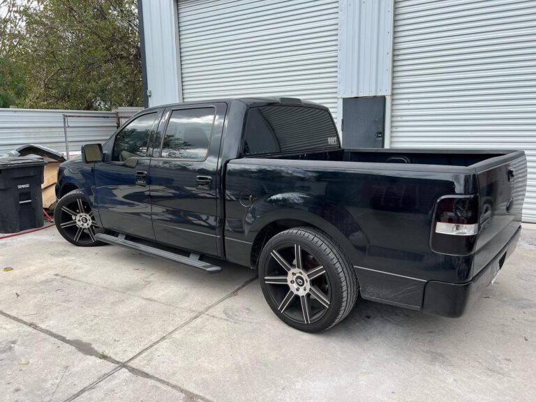 Paint Correction Purple Ford 03 | Fresh Paint Auto Restoration Houston, Texas