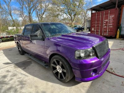 Paint Correction Purple Ford 13 | Fresh Paint Auto Restoration Houston, Texas