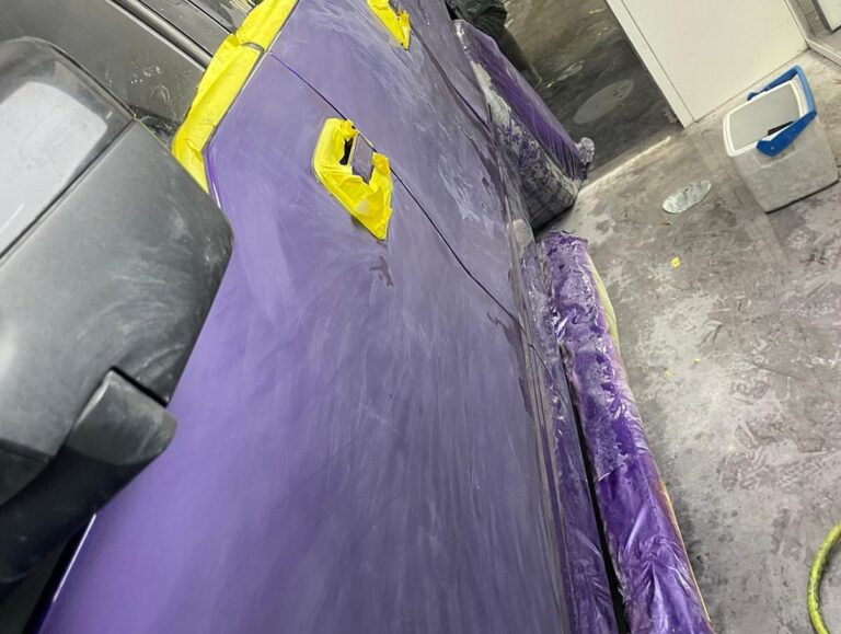 Paint Correction Purple Ford 15 | Fresh Paint Auto Restoration Houston, Texas