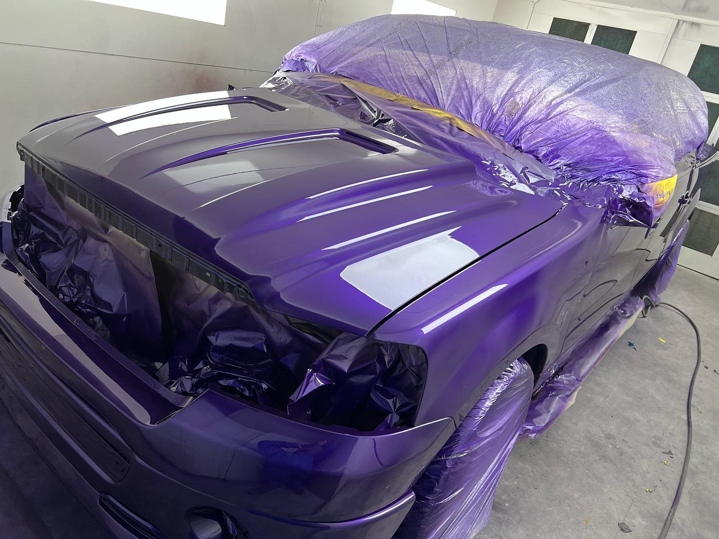 Purple Ford — Paint Correction & Gloss Restoration Houston TX — photo 18 of 25, Fresh Paint Houston TX