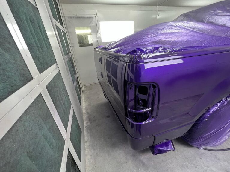 Paint Correction Purple Ford 23 | Fresh Paint Auto Restoration Houston, Texas