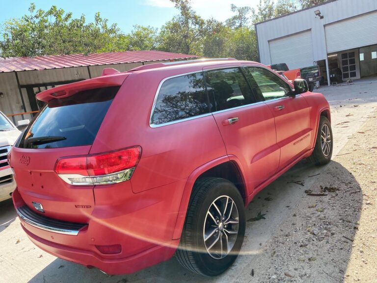 Paint Correction Red Jeep 02 | Fresh Paint Auto Restoration Houston, Texas