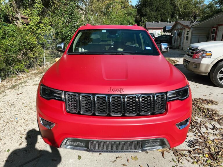 Paint Correction Red Jeep 03 | Fresh Paint Auto Restoration Houston, Texas