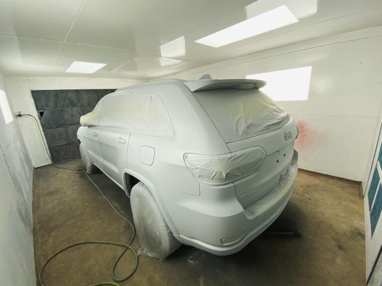 Paint Correction Red Jeep 08 | Fresh Paint Auto Restoration Houston, Texas