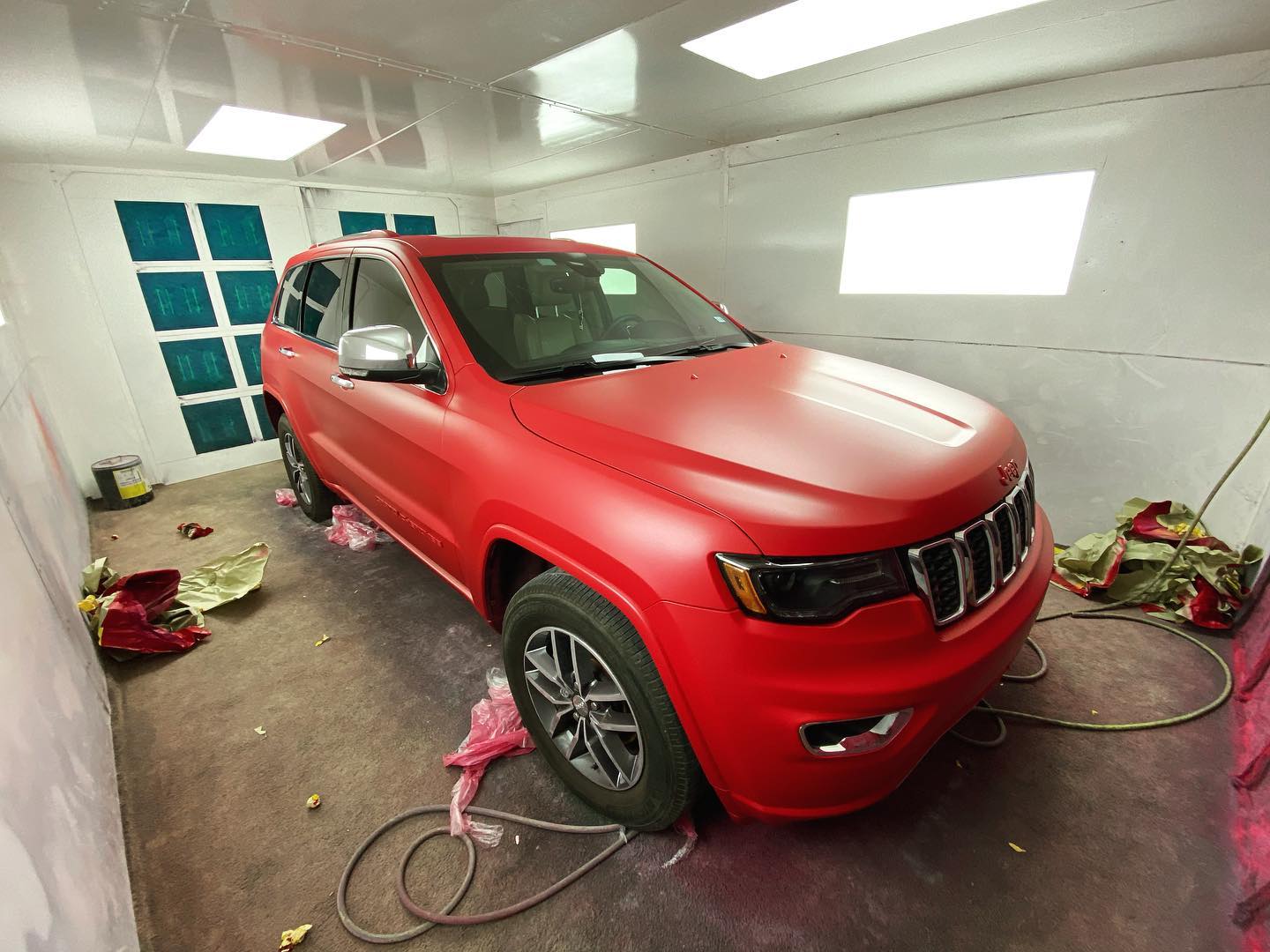 Red Jeep — Paint Correction & Swirl Removal Houston TX — photo 10 of 11, Fresh Paint Houston TX