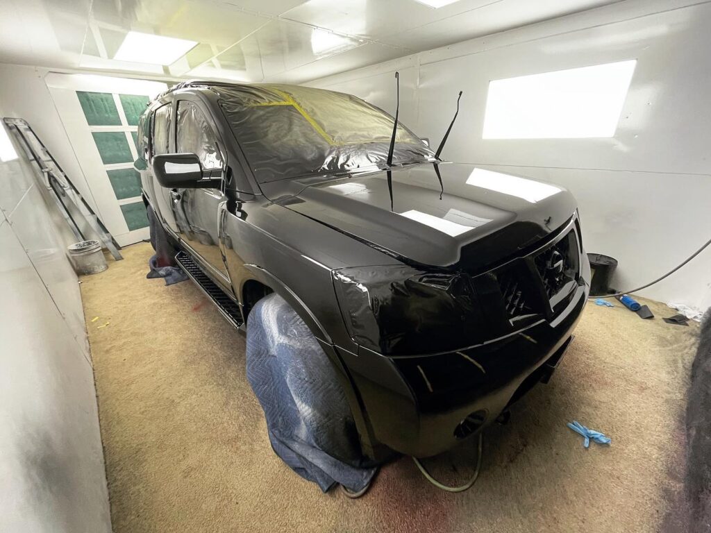 Paint restoration auto body shop work at Fresh Paint Auto Restoration