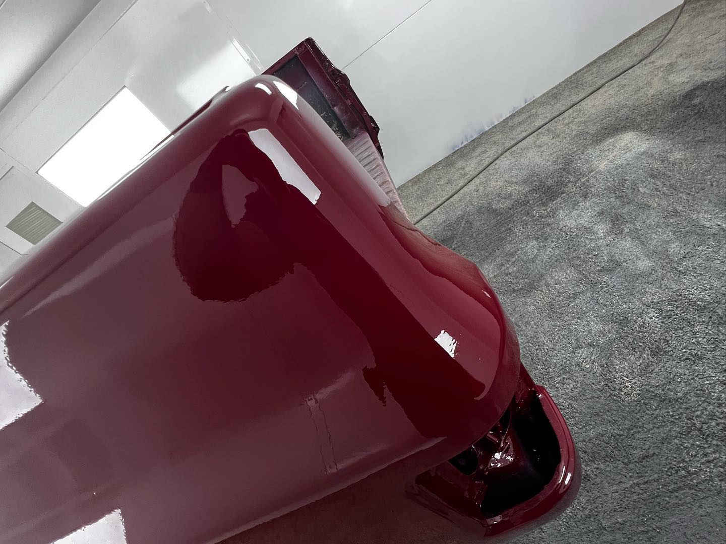 Red Chevy full paint restoration Houston TX — project photo 3 of 93