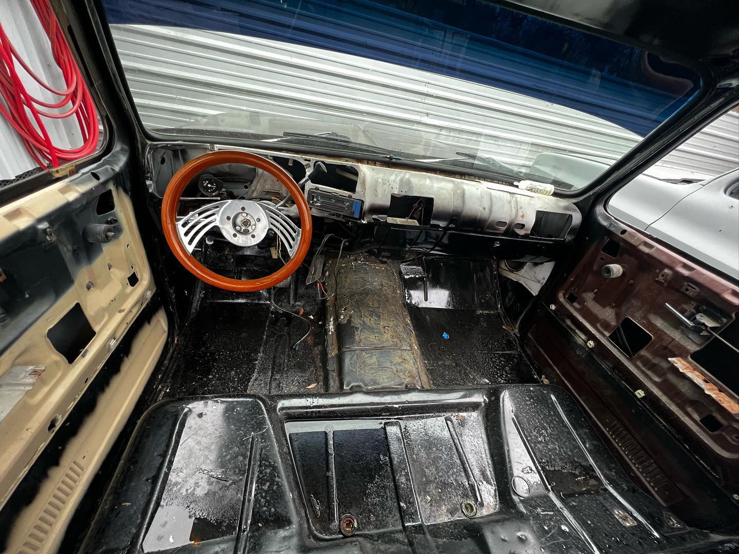 Red Chevy full paint restoration Houston TX — project photo 43 of 93
