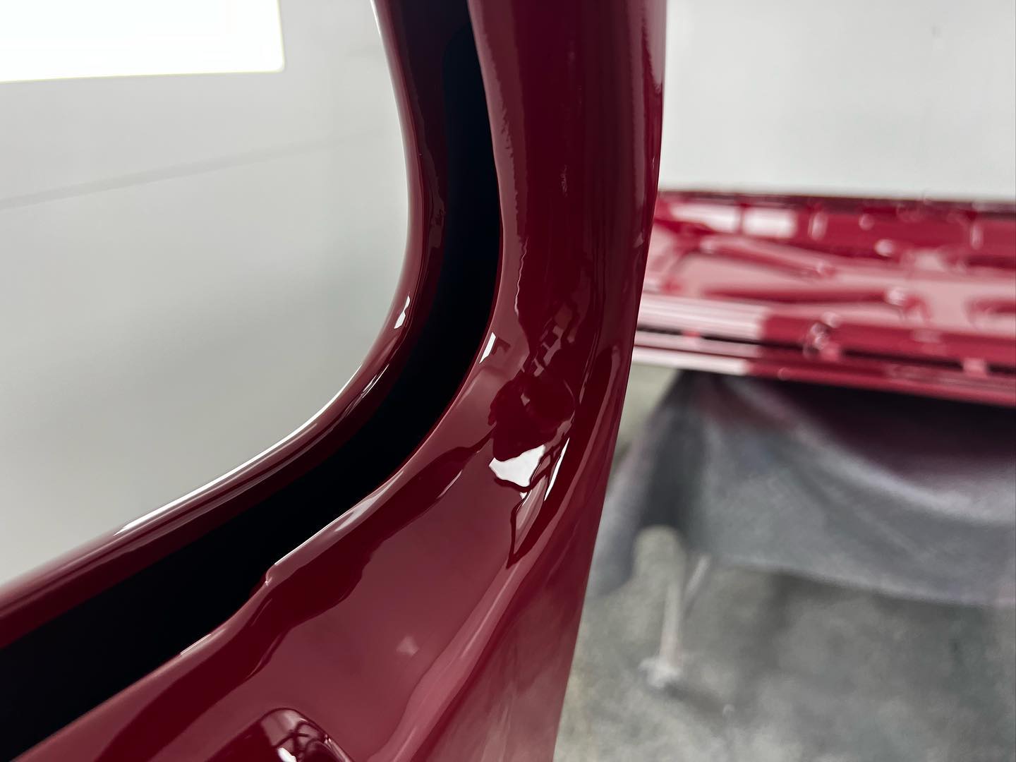 Red Chevy full paint restoration Houston TX — project photo 47 of 93