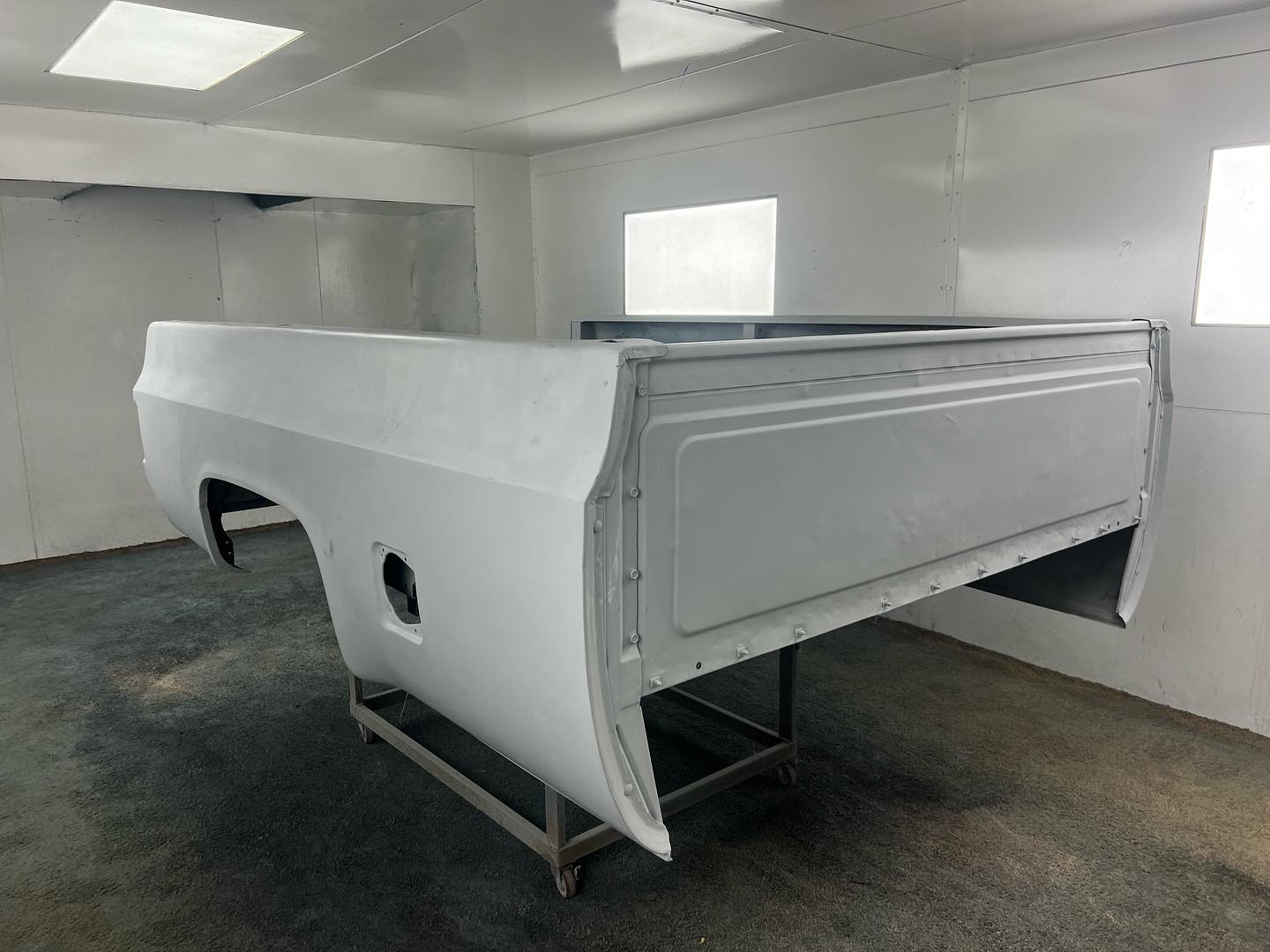 Red Chevy full paint restoration Houston TX — project photo 64 of 93