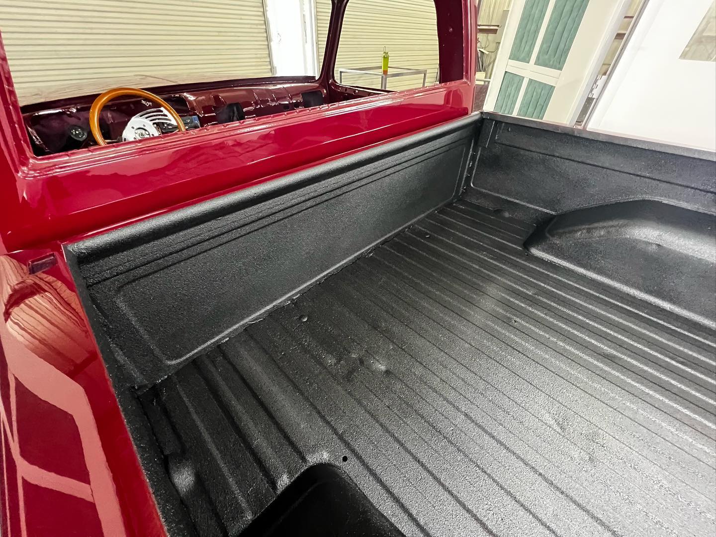 Red Chevy full paint restoration Houston TX — project photo 71 of 93
