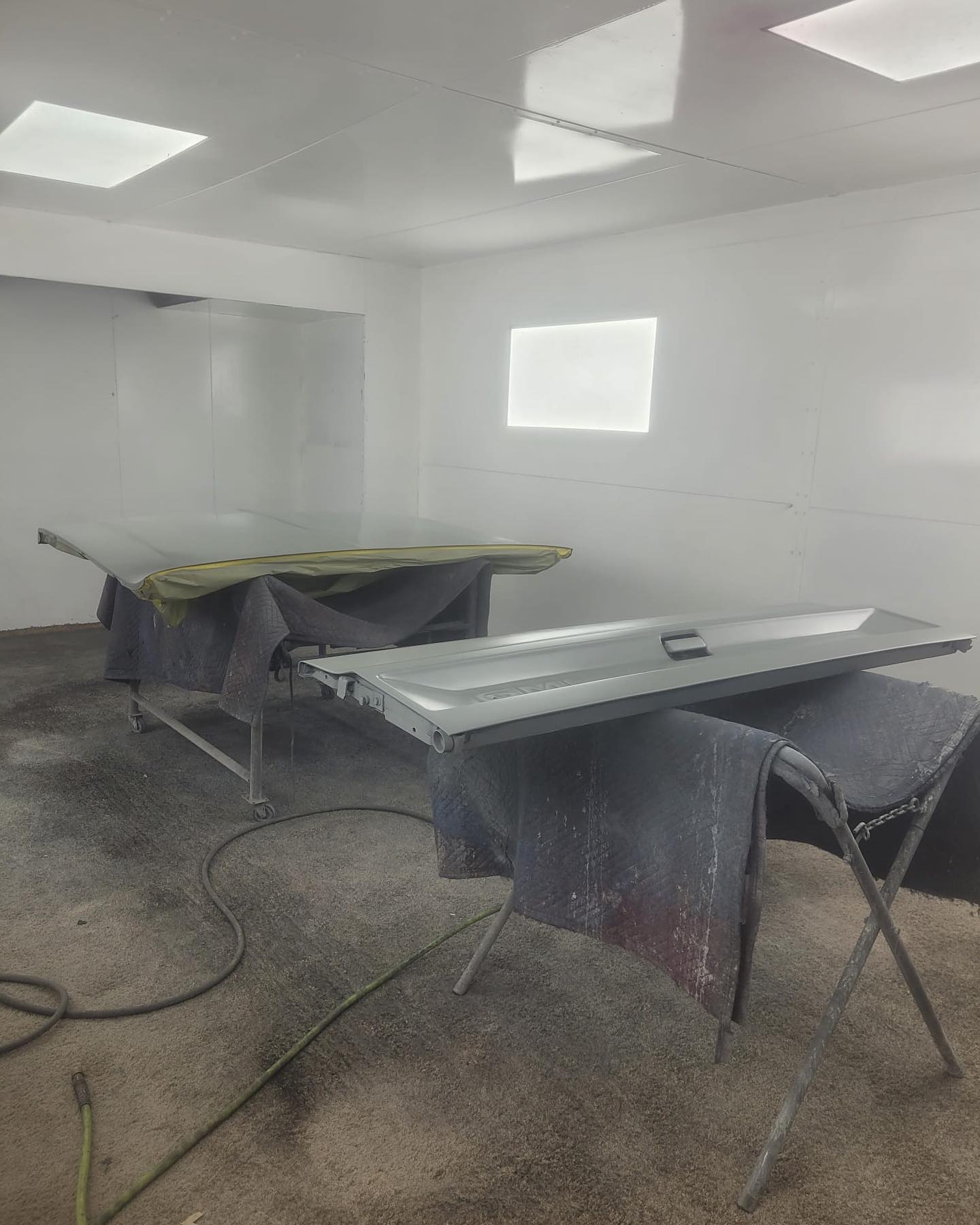 Red Chevy full paint restoration Houston TX — project photo 75 of 93