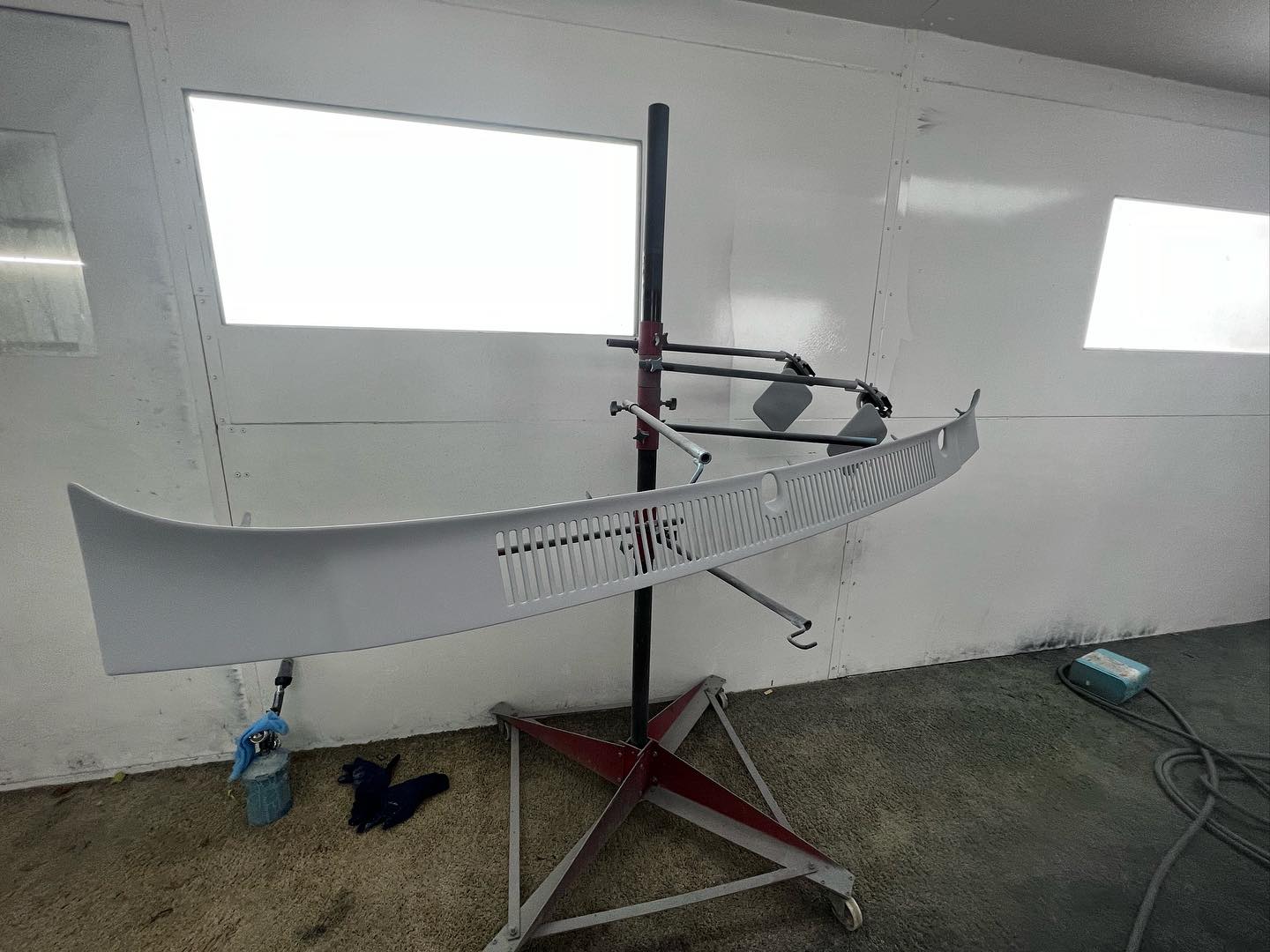 Red Chevy full paint restoration Houston TX — project photo 76 of 93