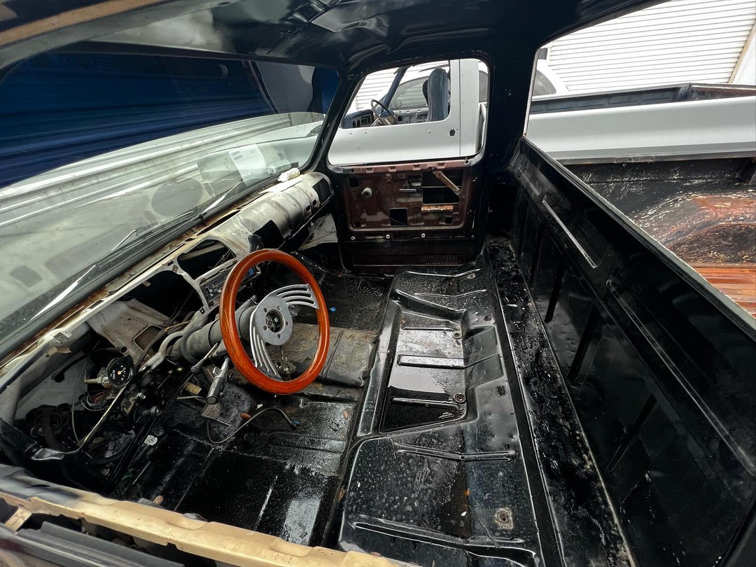 Red Chevy full paint restoration Houston TX — project photo 77 of 93