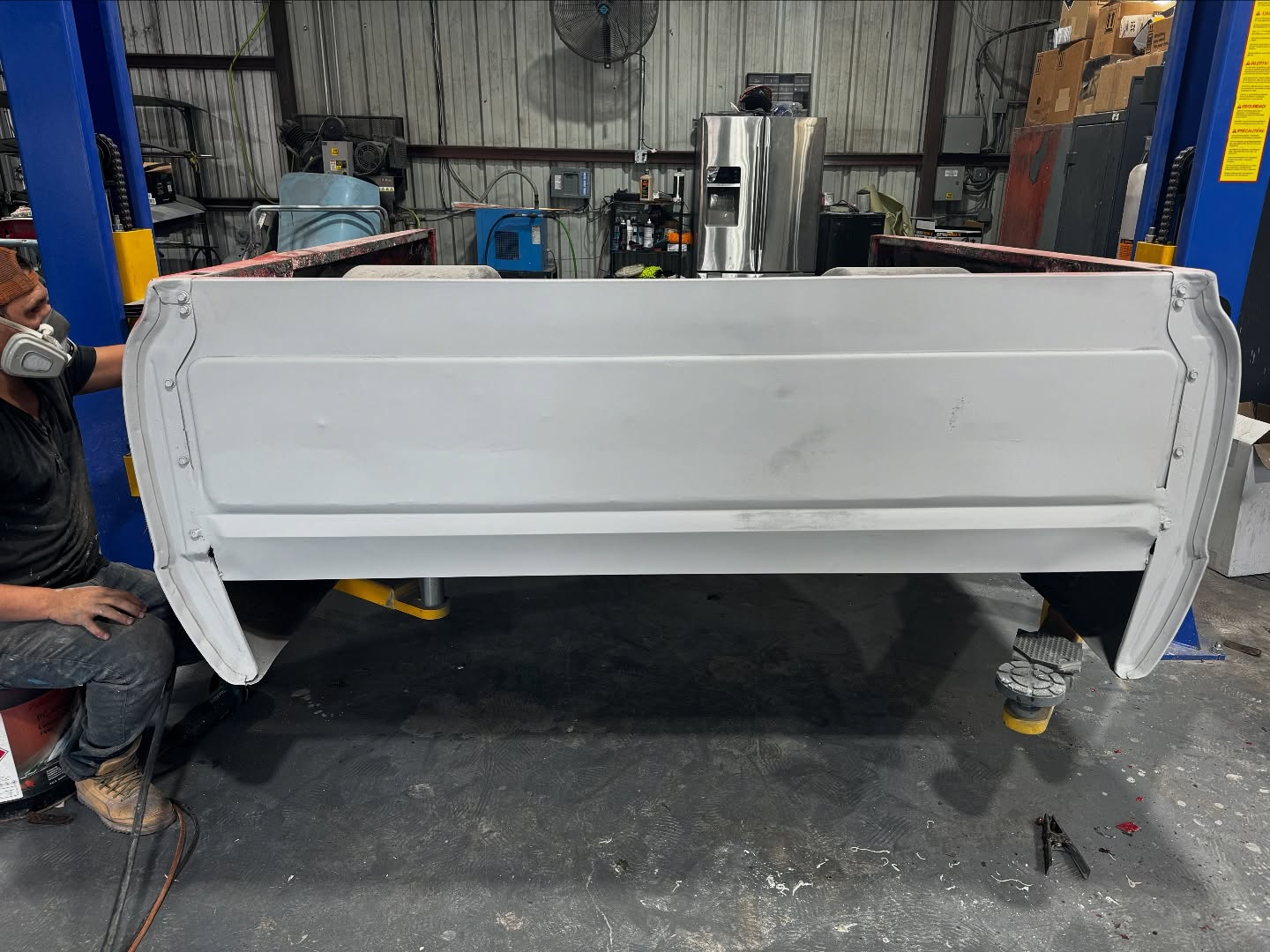 Red Chevy full paint restoration Houston TX — project photo 82 of 93