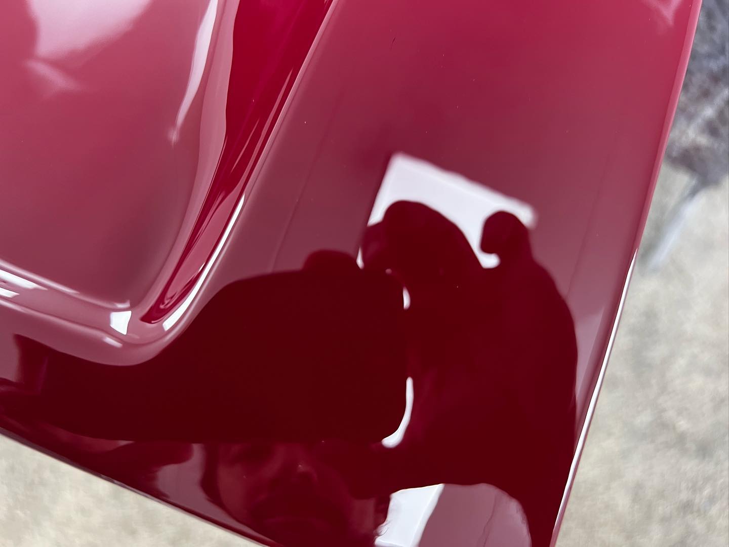 Red Dodge Ram 1500 full paint restoration — Houston TX — photo 51 of 65