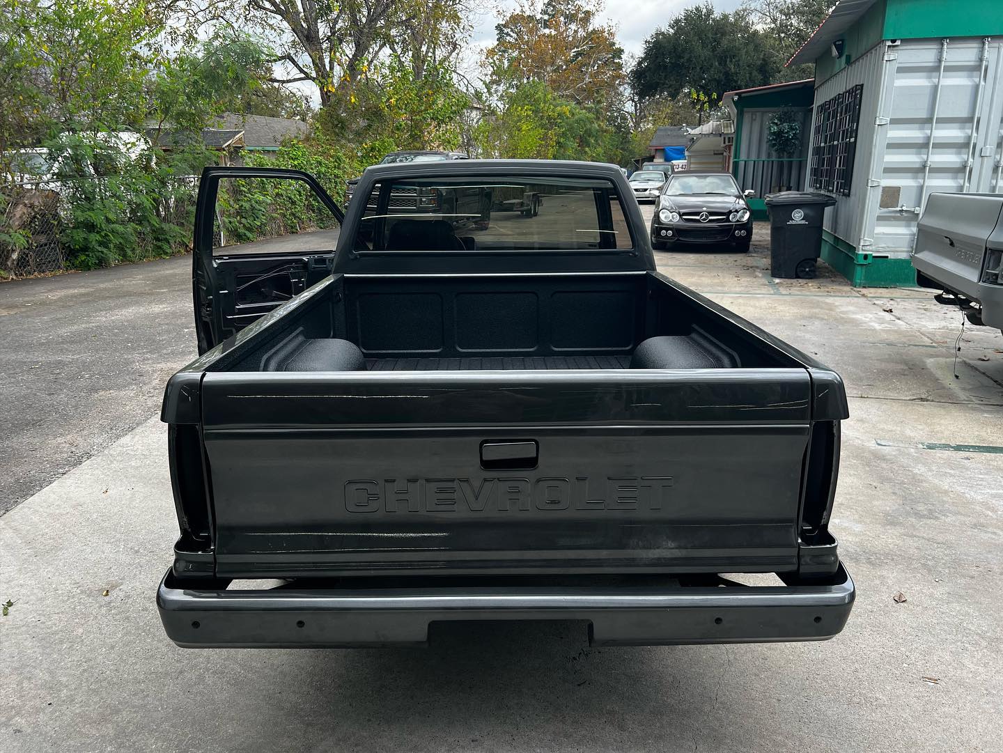 Smoke gray Chevy paint restoration Houston TX — project photo 2 of 25