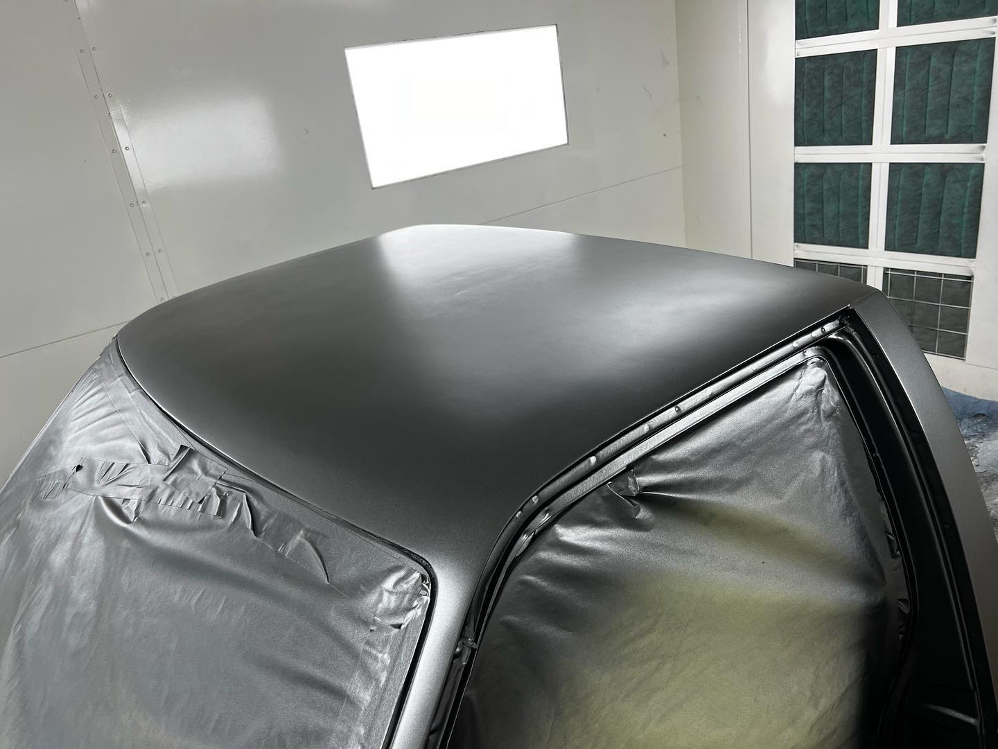 Smoke gray Chevy paint restoration Houston TX — project photo 3 of 25