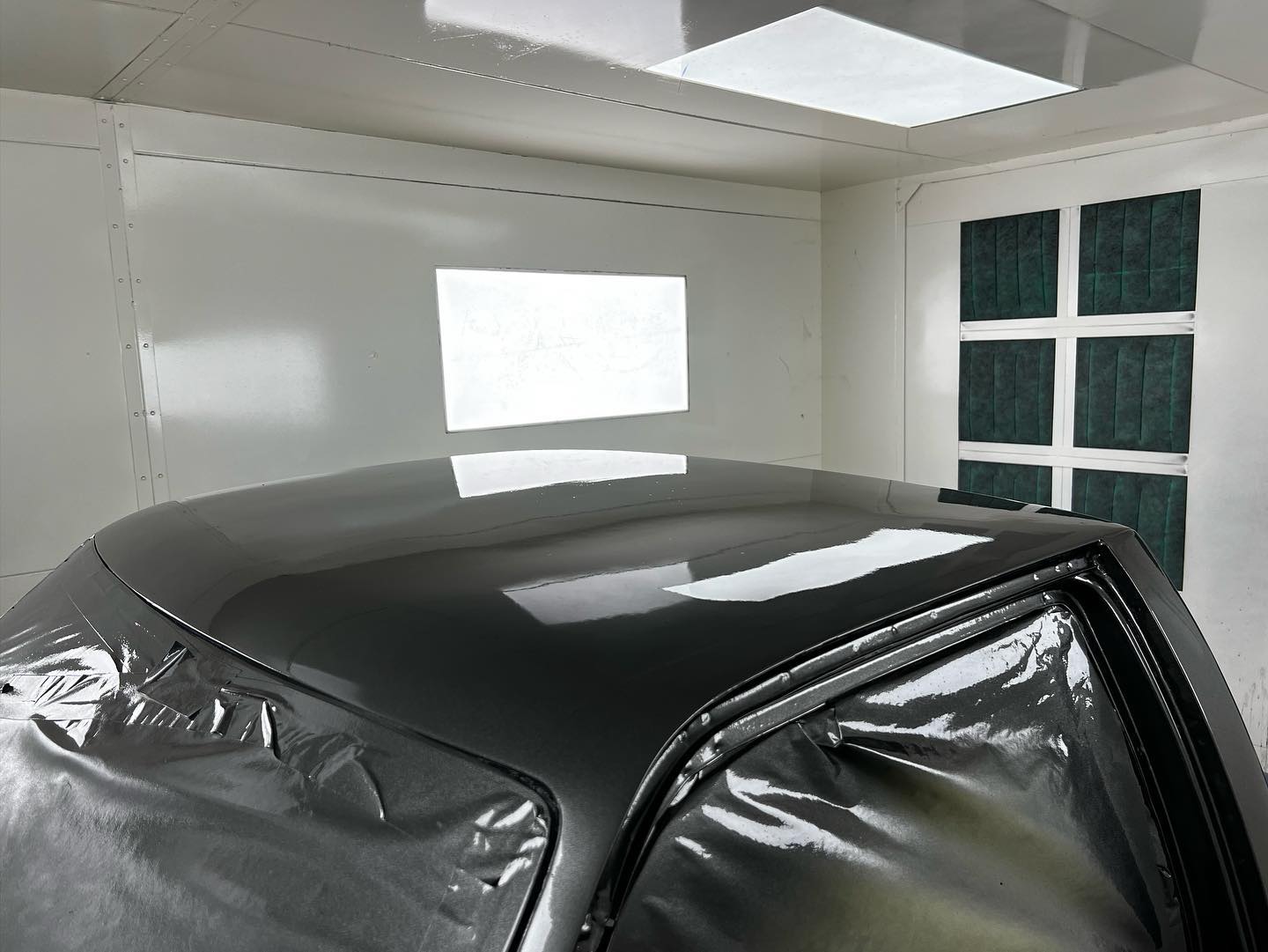 Smoke gray Chevy paint restoration Houston TX — project photo 7 of 25