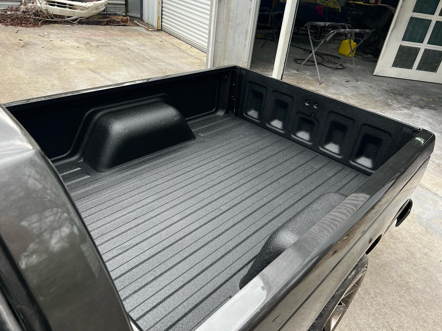 Smoke gray Chevy paint restoration Houston TX — project photo 11 of 25